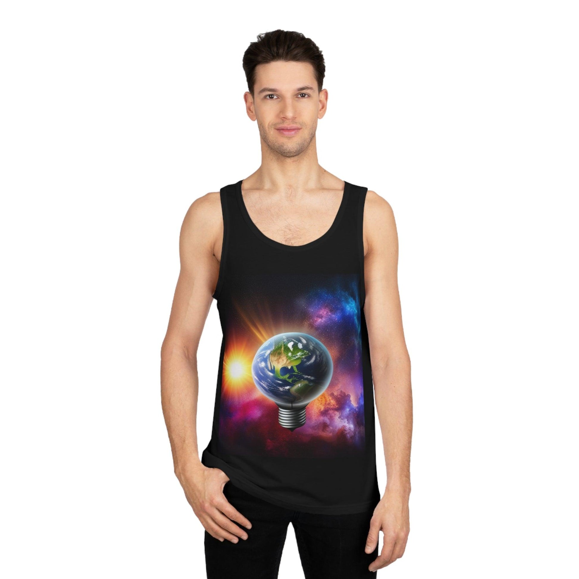 The Idea Unisex Softstyle™ Tank Top - Lizard Vigilante