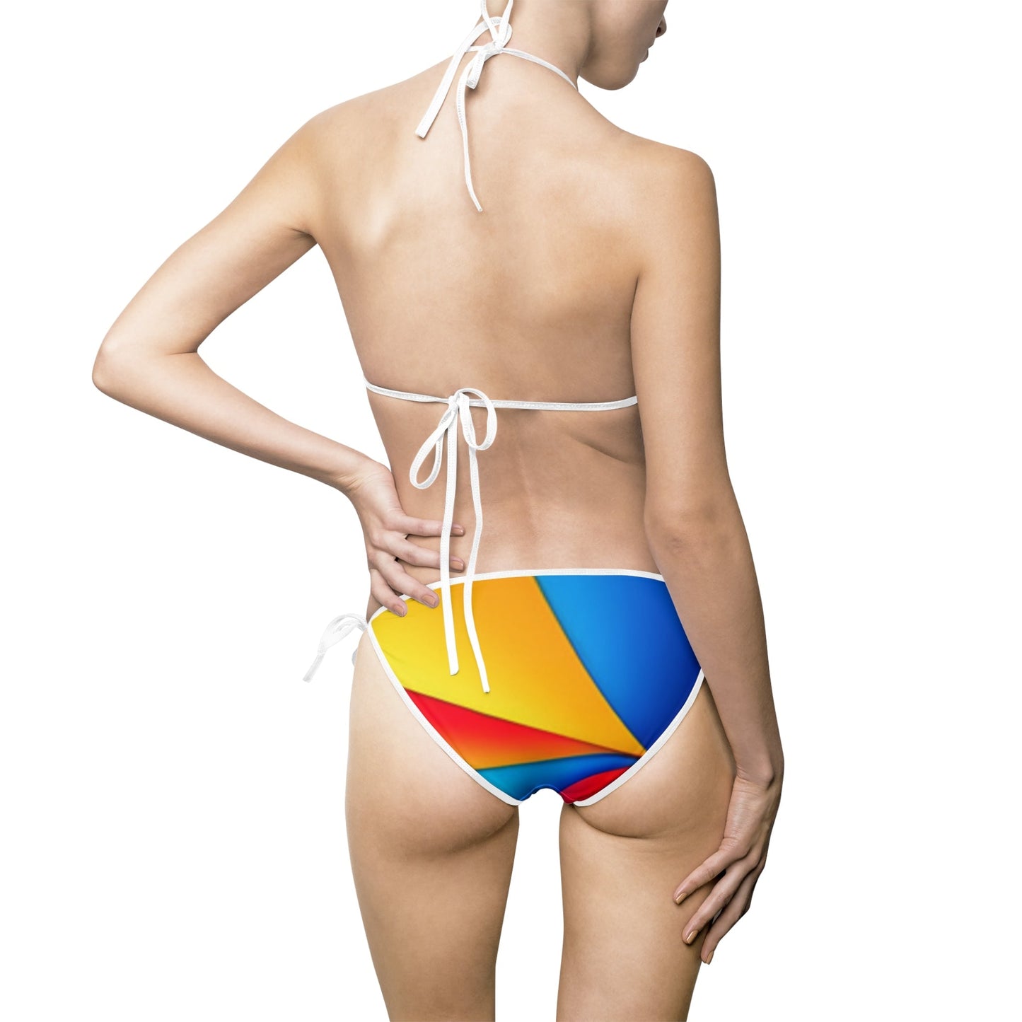 Women's Multicolor Bikini Swimsuit - Premium All Over Prints from Printify - Just $34.99! Shop now at Lizard Vigilante