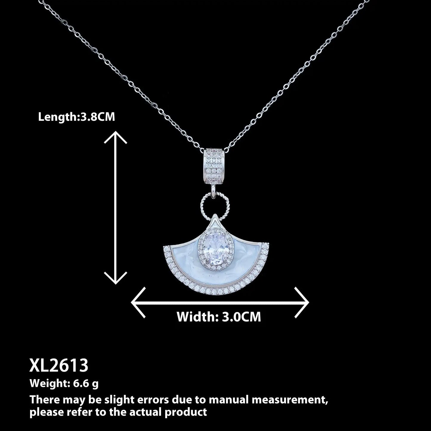European And American Moon Necklace Niche Non-fading High-grade Accessories