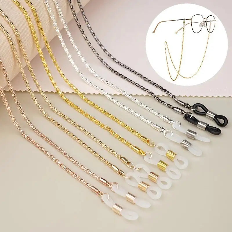 Same Metal Diamond Chain Glasses Lanyard Hanging Chain