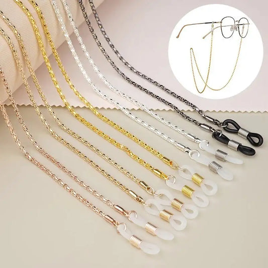 Same Metal Diamond Chain Glasses Lanyard Hanging Chain