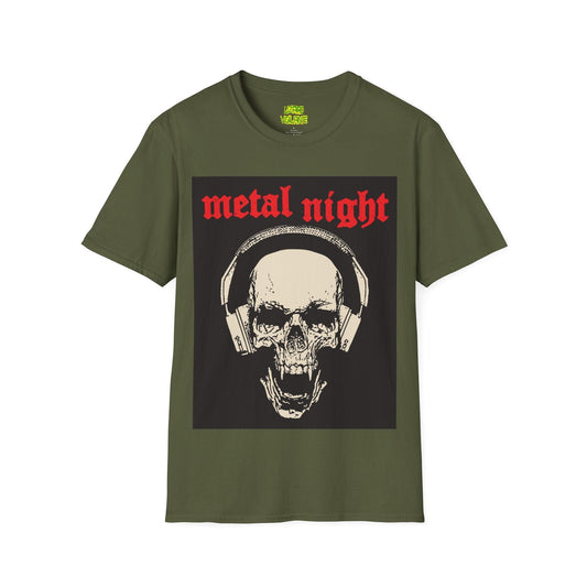 METAL NIGHT Unisex Softstyle T-Shirt - Lizard Vigilante