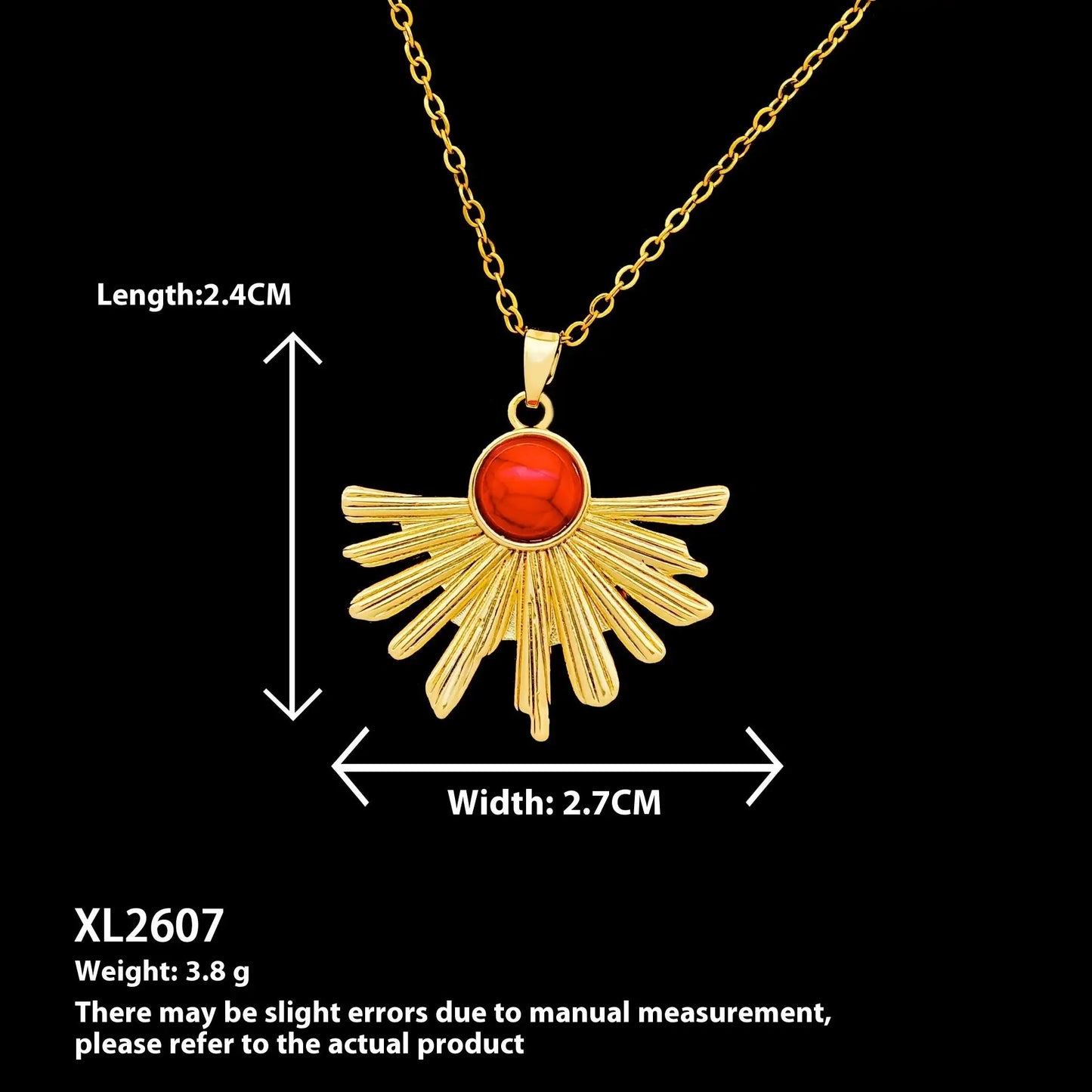 European And American Moon Necklace Niche Non-fading High-grade Accessories