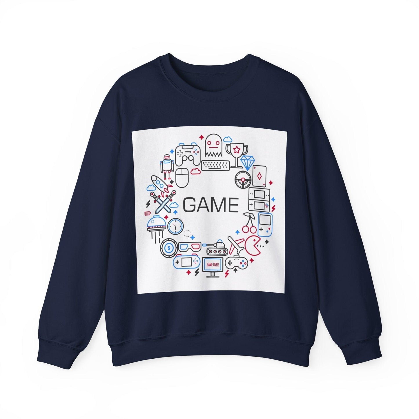 Video Game Unisex Heavy Blend™ Crewneck Sweatshirt - Lizard Vigilante