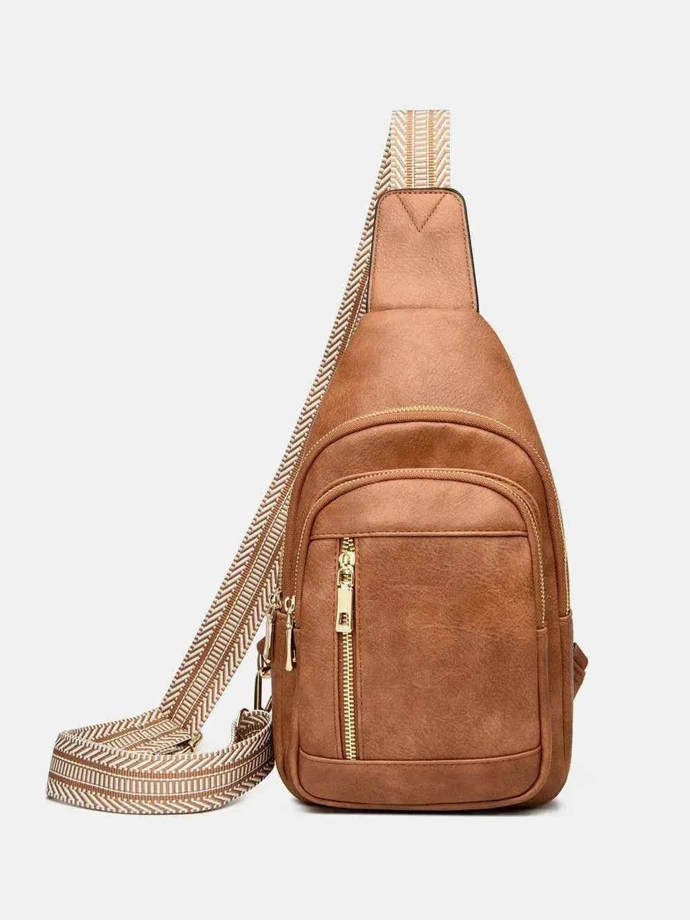 Adjustable Leather : Crossbody Bag With Straps