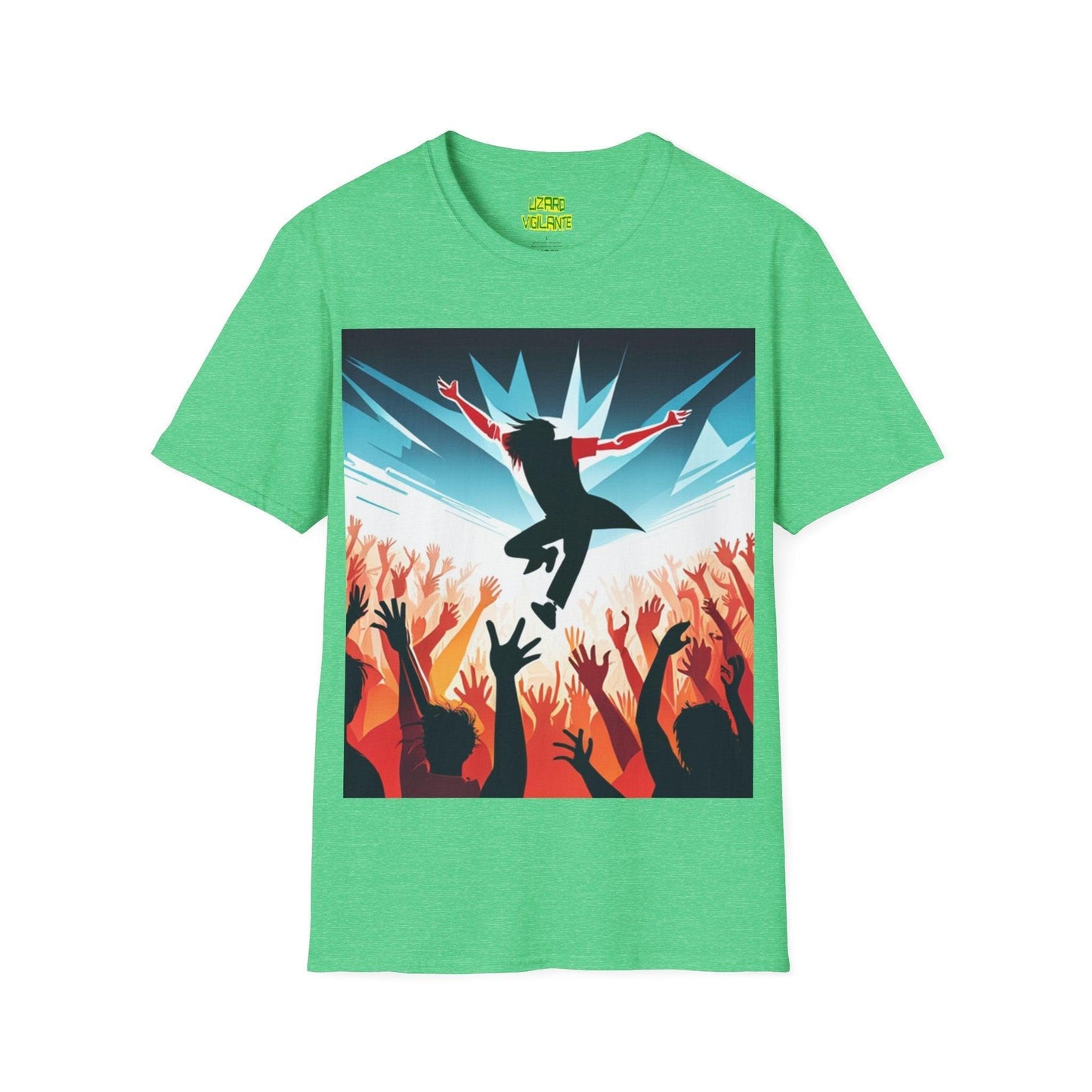 Concert Empowerment Unisex Softstyle T-Shirt - Lizard Vigilante