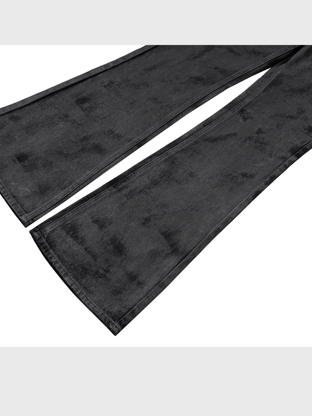 Men's Wide Leg Black Trousers Skinny Jeans