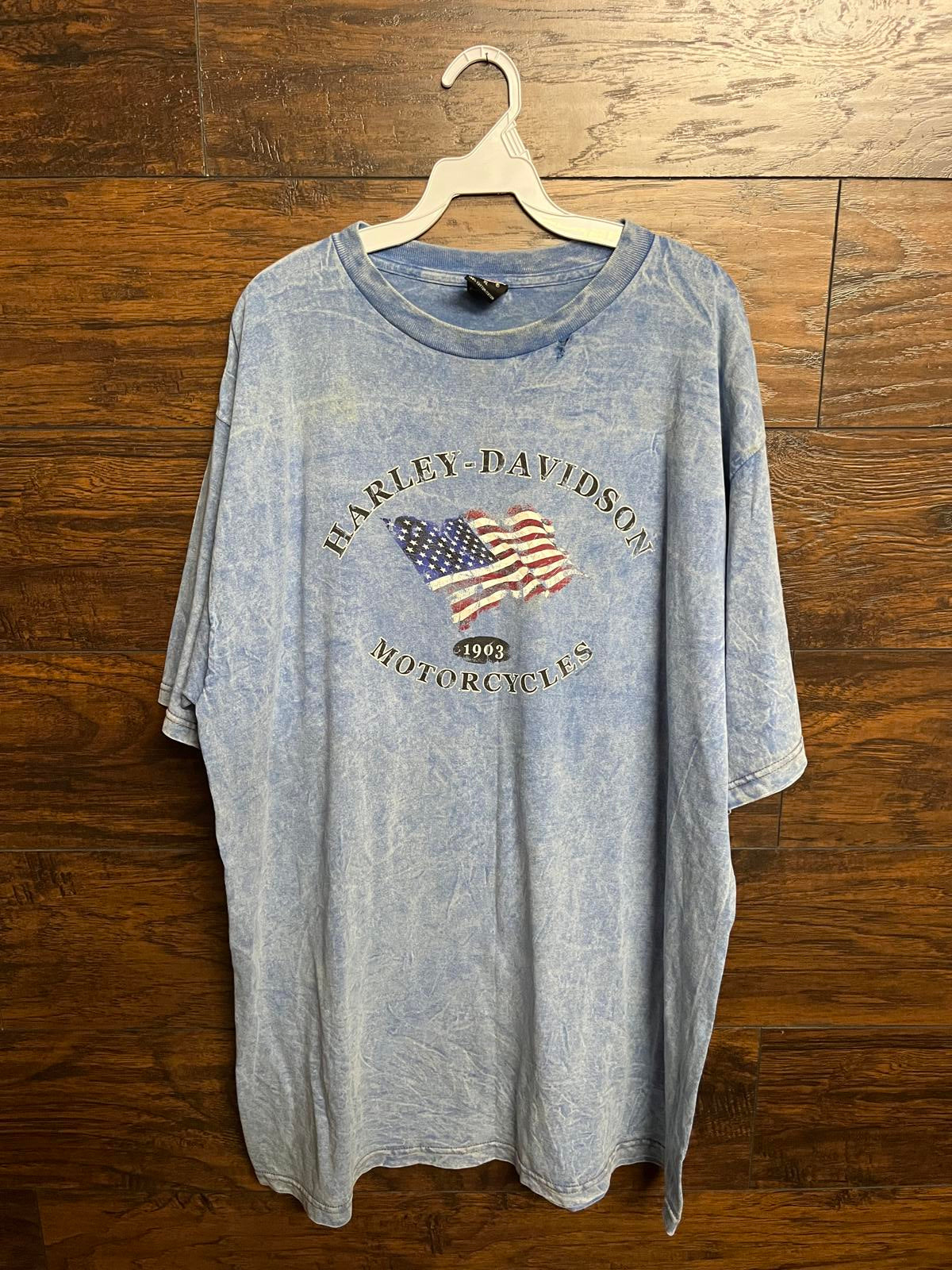 Patriots Harley Davidson T-shirt Daytona Beach Forida Tee XL