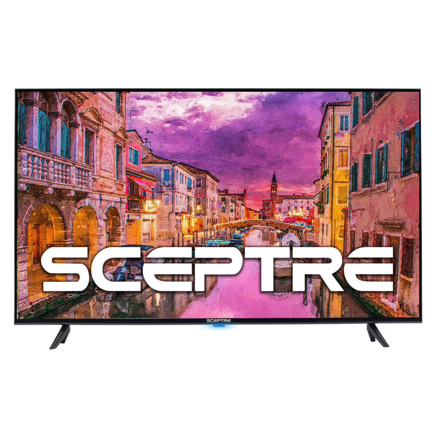 Sceptre 43" 1080P FHD Television Edgeless Design LED Flat Panel TV 1920x1080 CEC MEMC 120 Built-in Dual 10W Stereo Speakers Black - Premium television from Lizard Vigilante - Just $281.99! Shop now at Lizard Vigilante