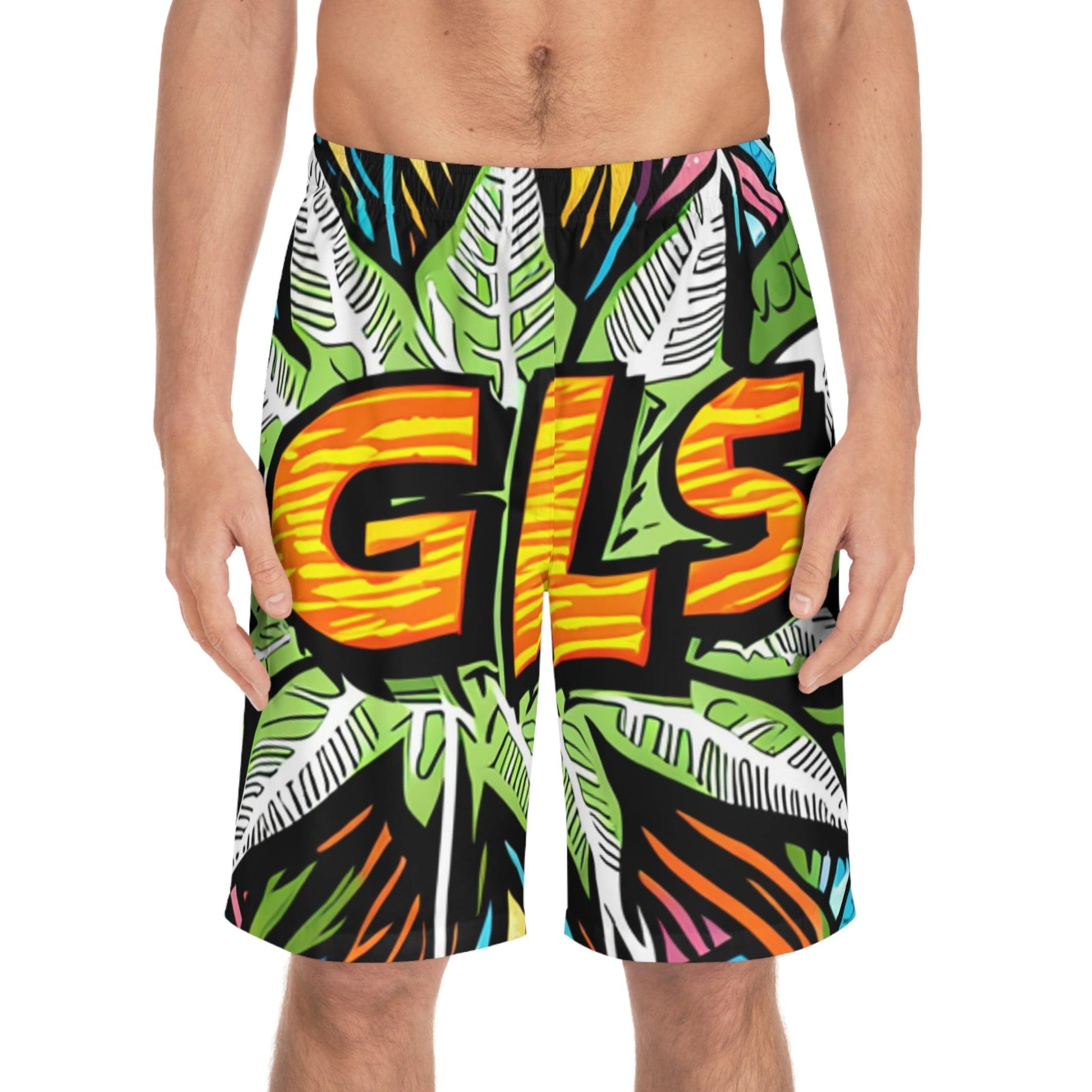 GreenLeaf Silo "GLS" Men's Board Shorts - Lizard Vigilante