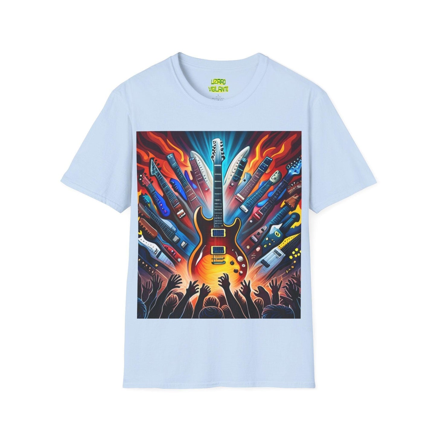 Electric Heroes Unisex Softstyle T-Shirt - Lizard Vigilante