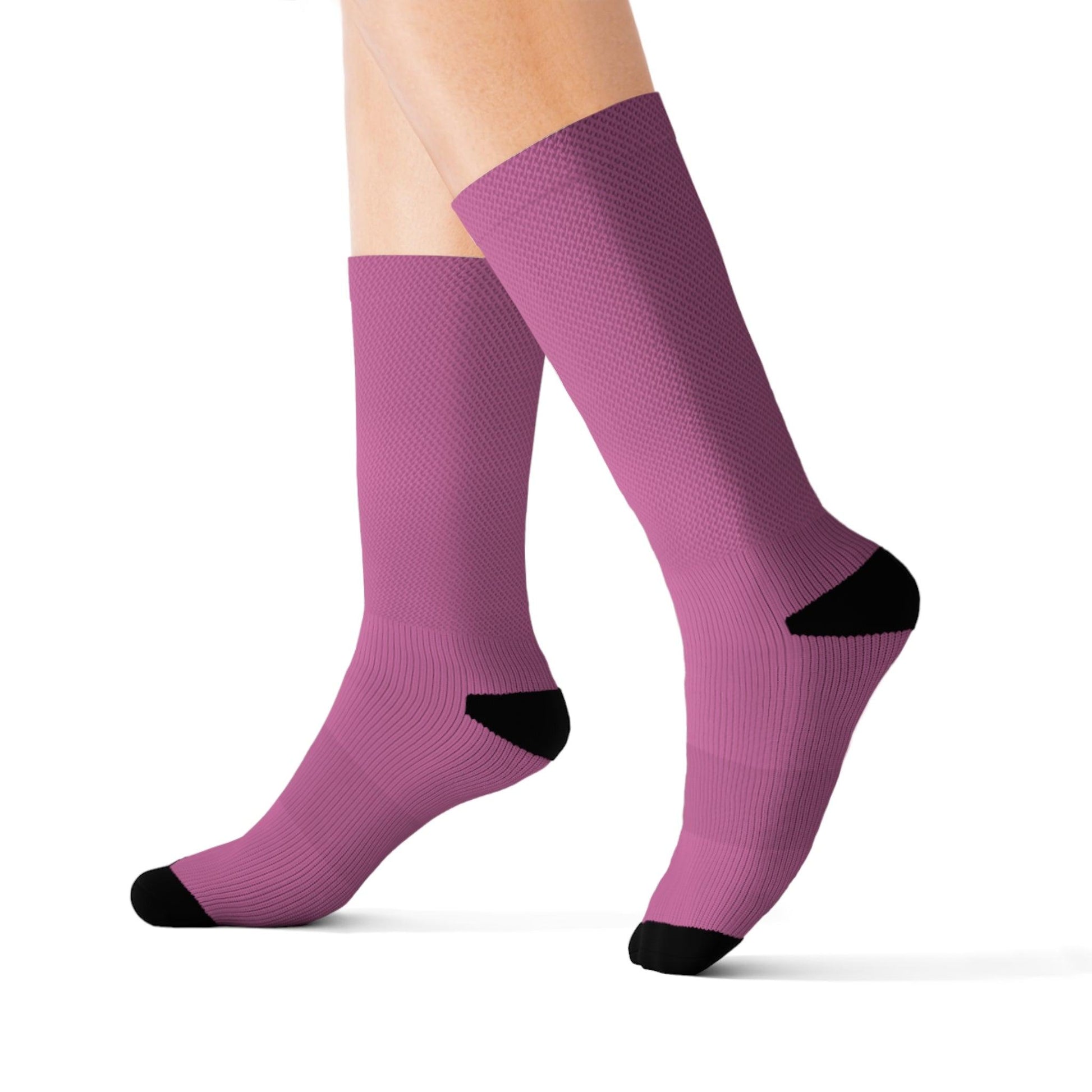 Pink Sublimation Socks - Lizard Vigilante