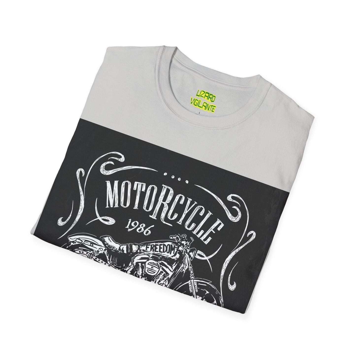 Motorcycle Lover Unisex Softstyle T-Shirt - Lizard Vigilante