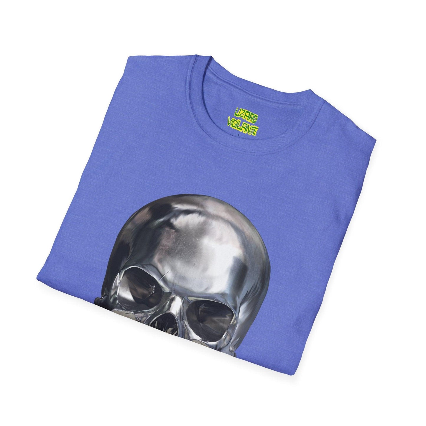 Shining Skull Unisex Softstyle T-Shirt - Lizard Vigilante