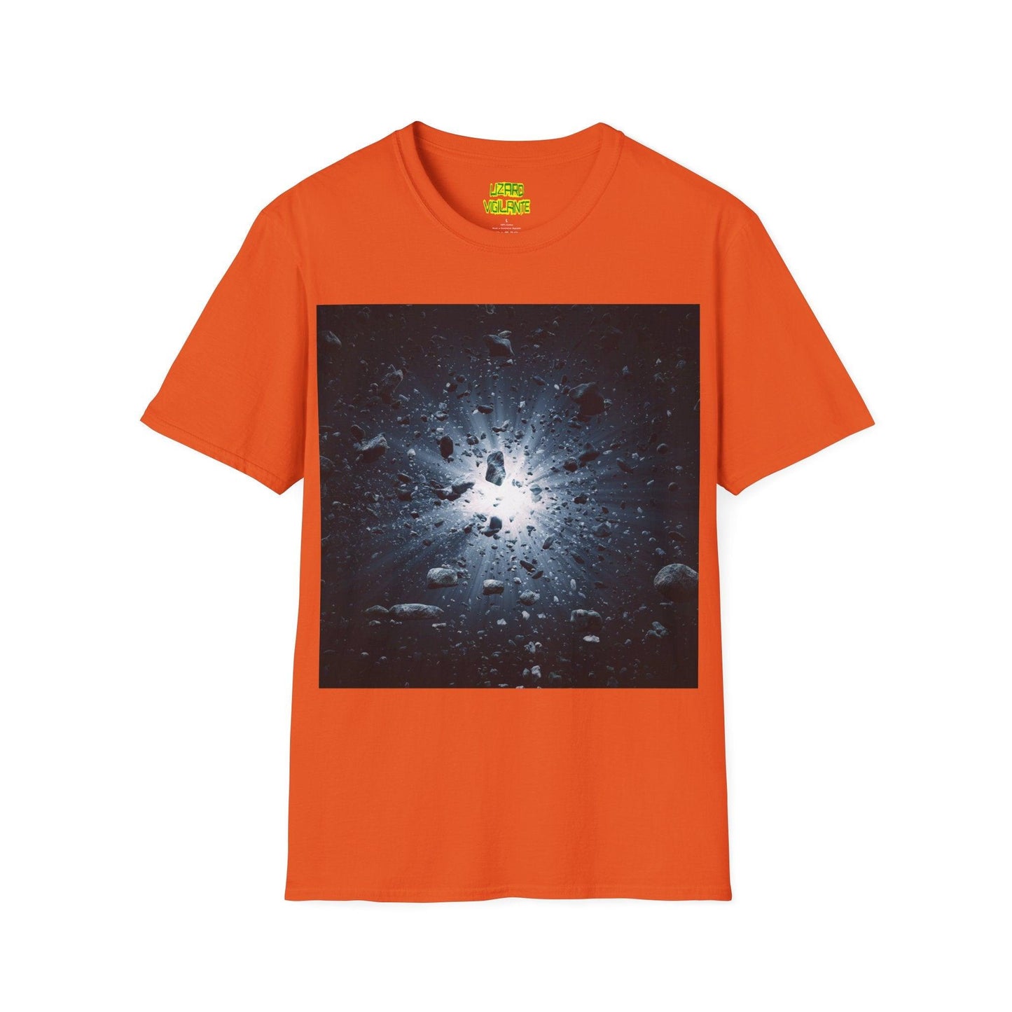 Space Rocks Unisex Softstyle T-Shirt - Lizard Vigilante