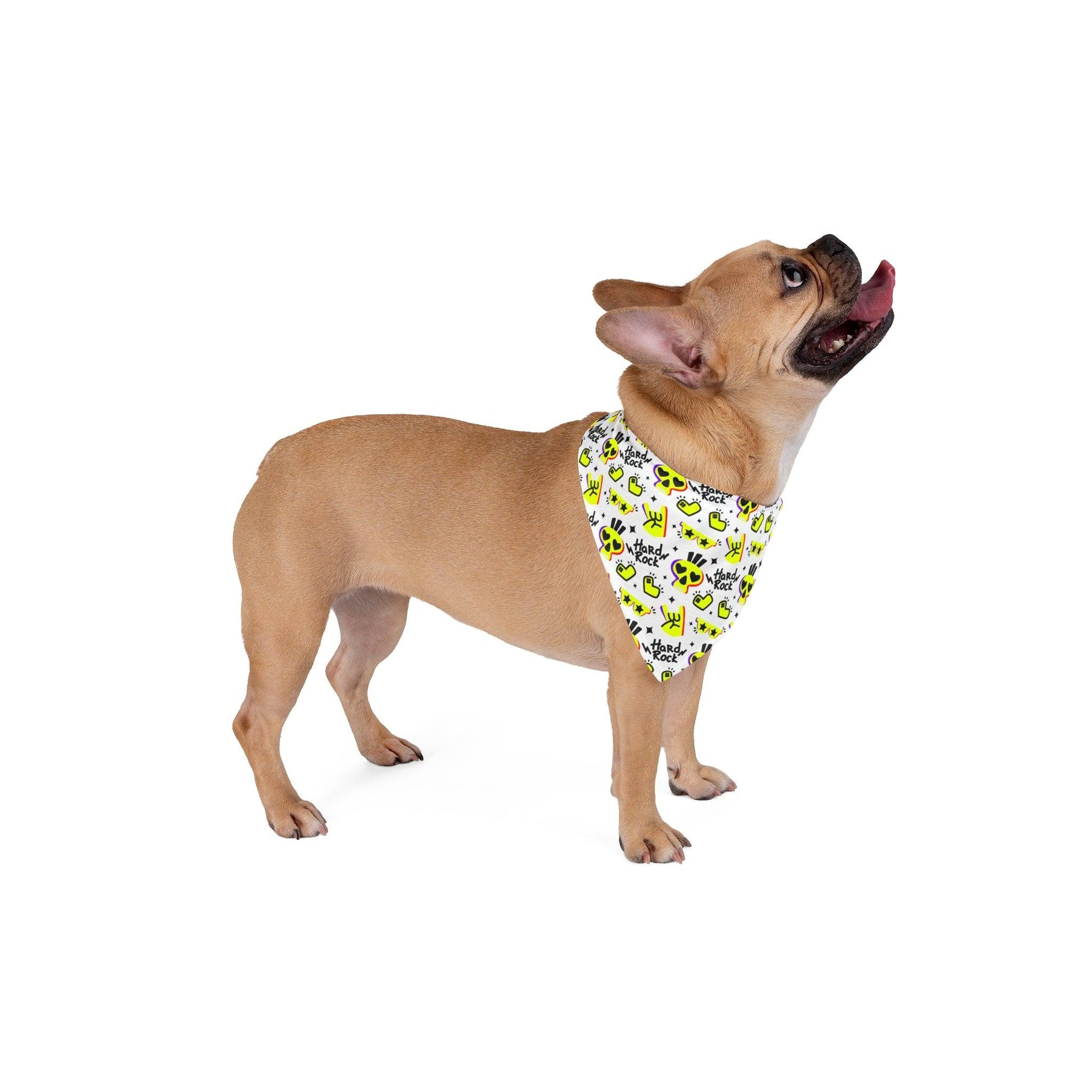 Hard Rock Graphics Pet Bandana - Premium Pets from Printify - Just $27.49! Shop now at Lizard Vigilante