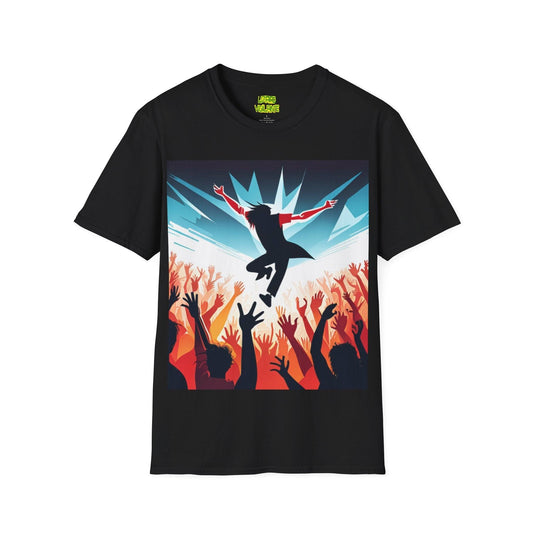 Concert Empowerment Unisex Softstyle T-Shirt - Lizard Vigilante