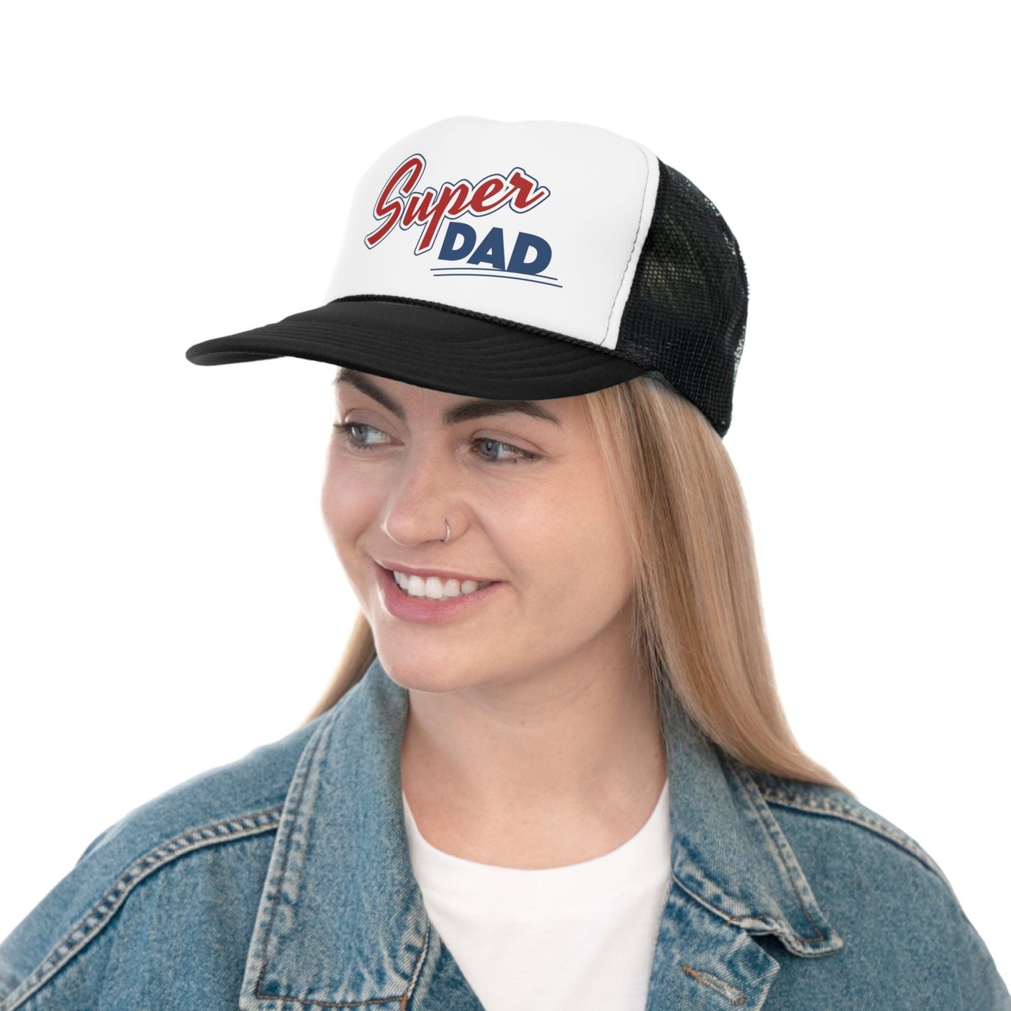 Super Dad Trucker Caps - Lizard Vigilante