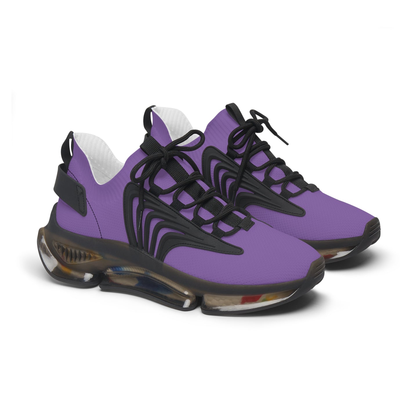 Women's Mesh Sneakers - Purple - Lizard Vigilante