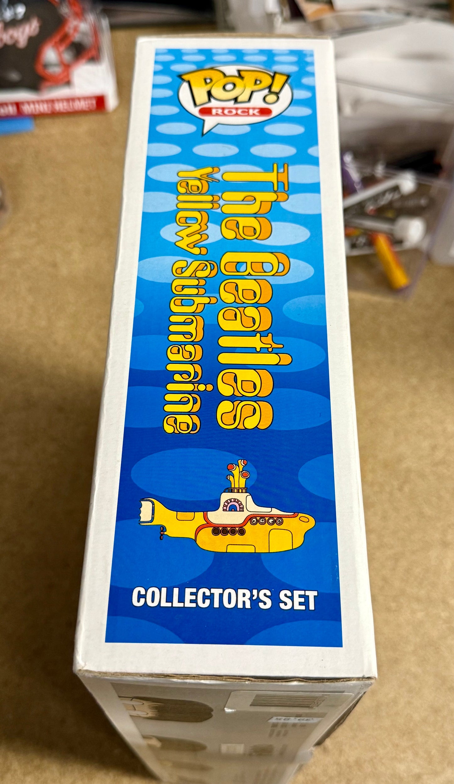 Funko Pop! Rock The Beatles Yellow Submarine Collectors Set Vaulted Grail 2012