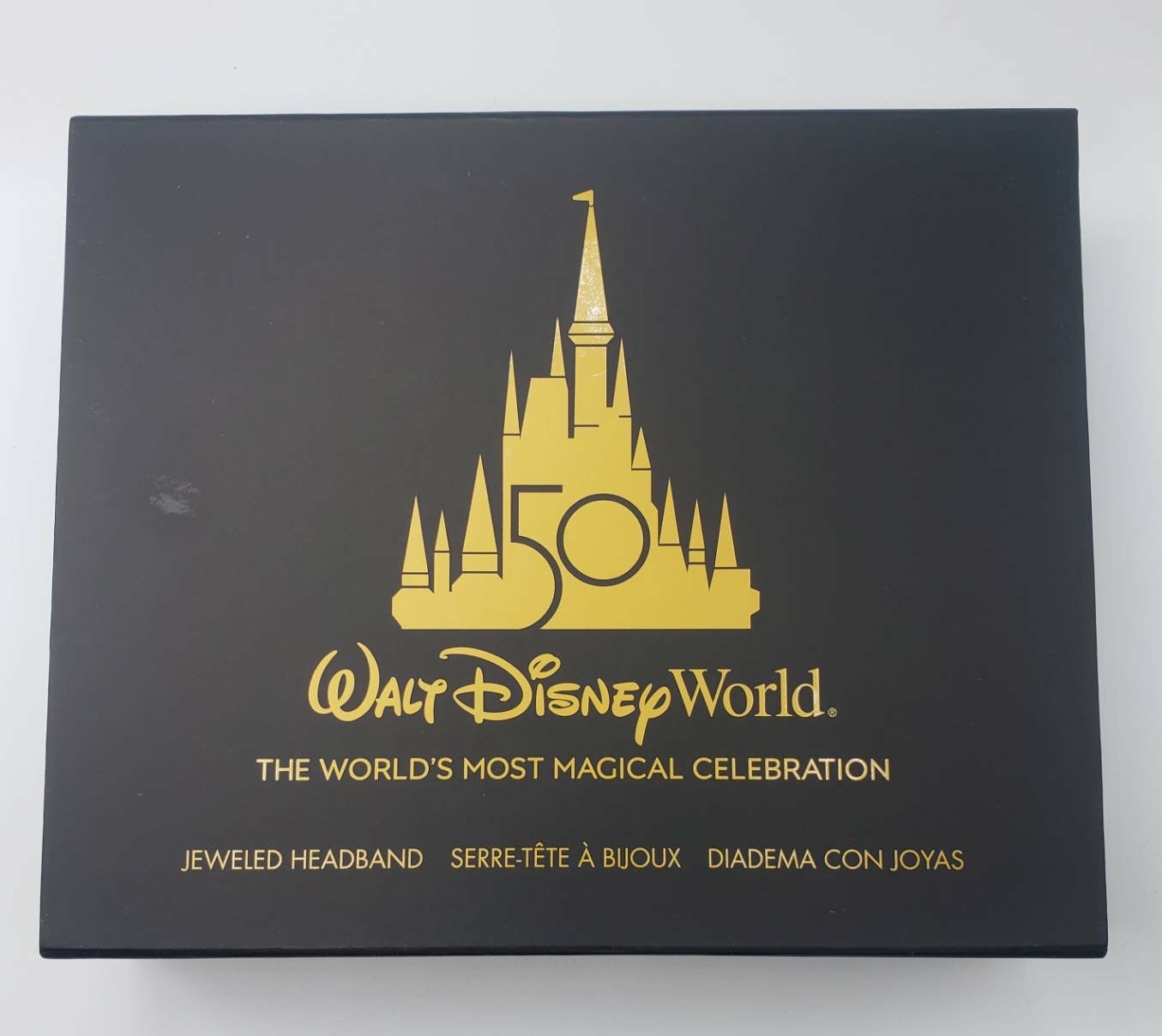 Walt Disney World 50th Anniversary Jeweled Ear Headband and Backpack for Adults Limited