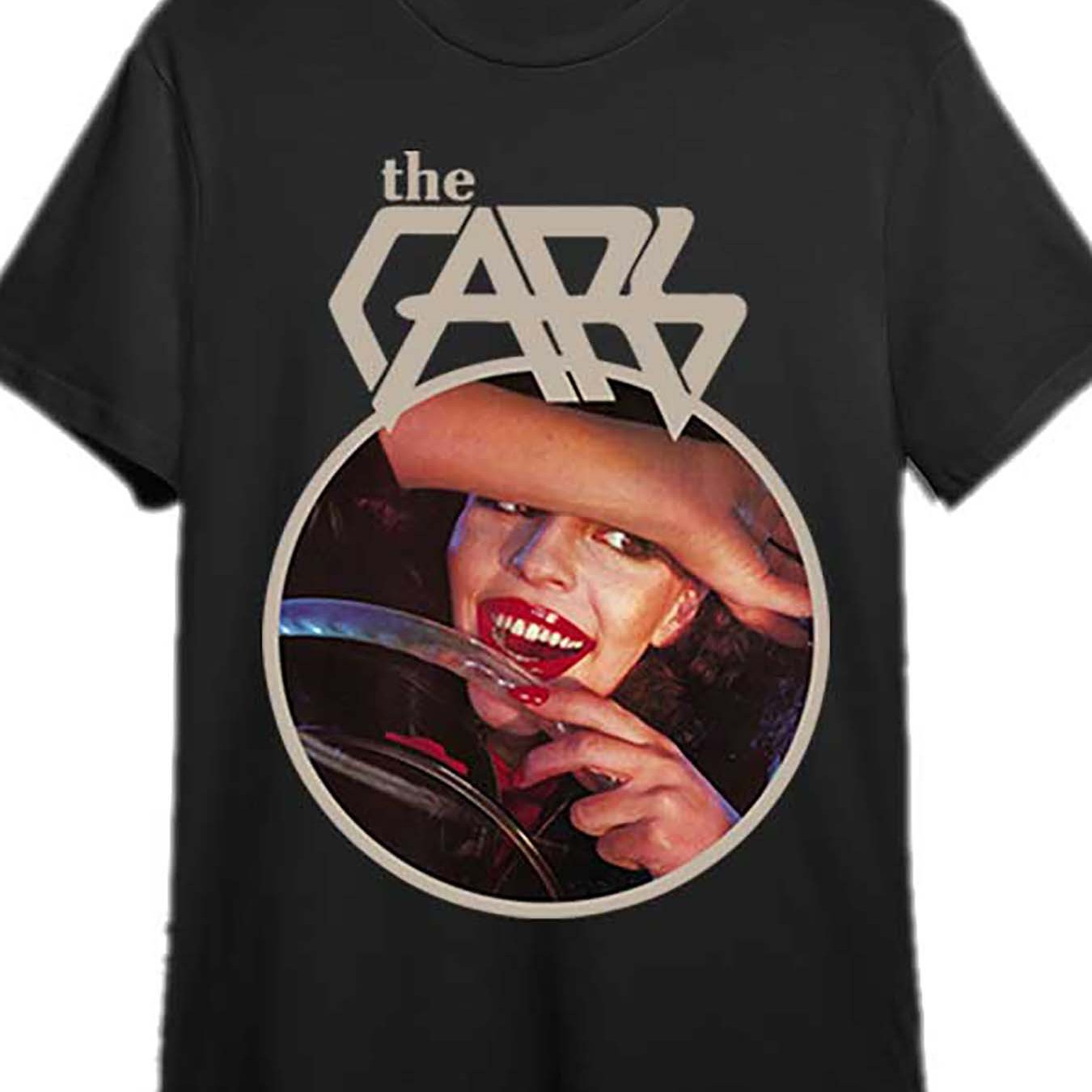 The Cars 1978 Album Band T-Shirt – Rare Organic Cotton, Applique Graphic, Short Sleeve Casual Tee for Men - Premium T-Shirt from Lizard Vigilante - Just $24.99! Shop now at Lizard Vigilante