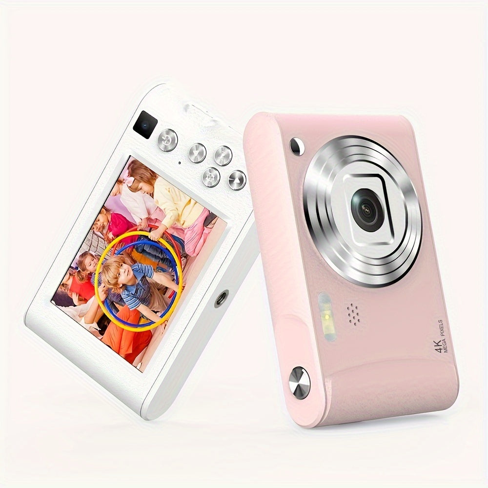 [1080P HD Digital Camera] 1080P HD Digital Camera for Vlogging | 2.4 Inch LCD Rechargeable Camera Photography Suitable for Beginners | Equipped with 32G TF Card Support Photos, Videos and Webcam Thanksgiving and New Year Gift