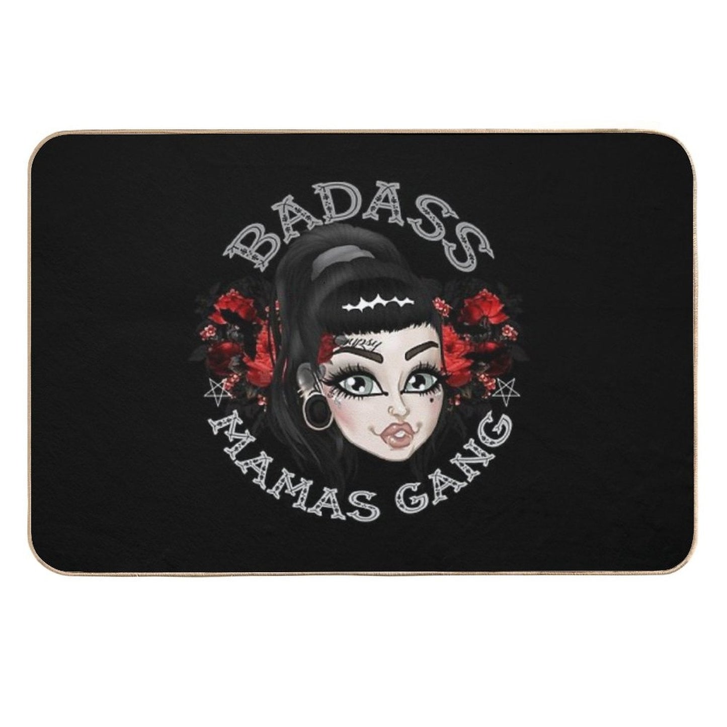 Badass Mamas Gang  Versatile Bath Mat