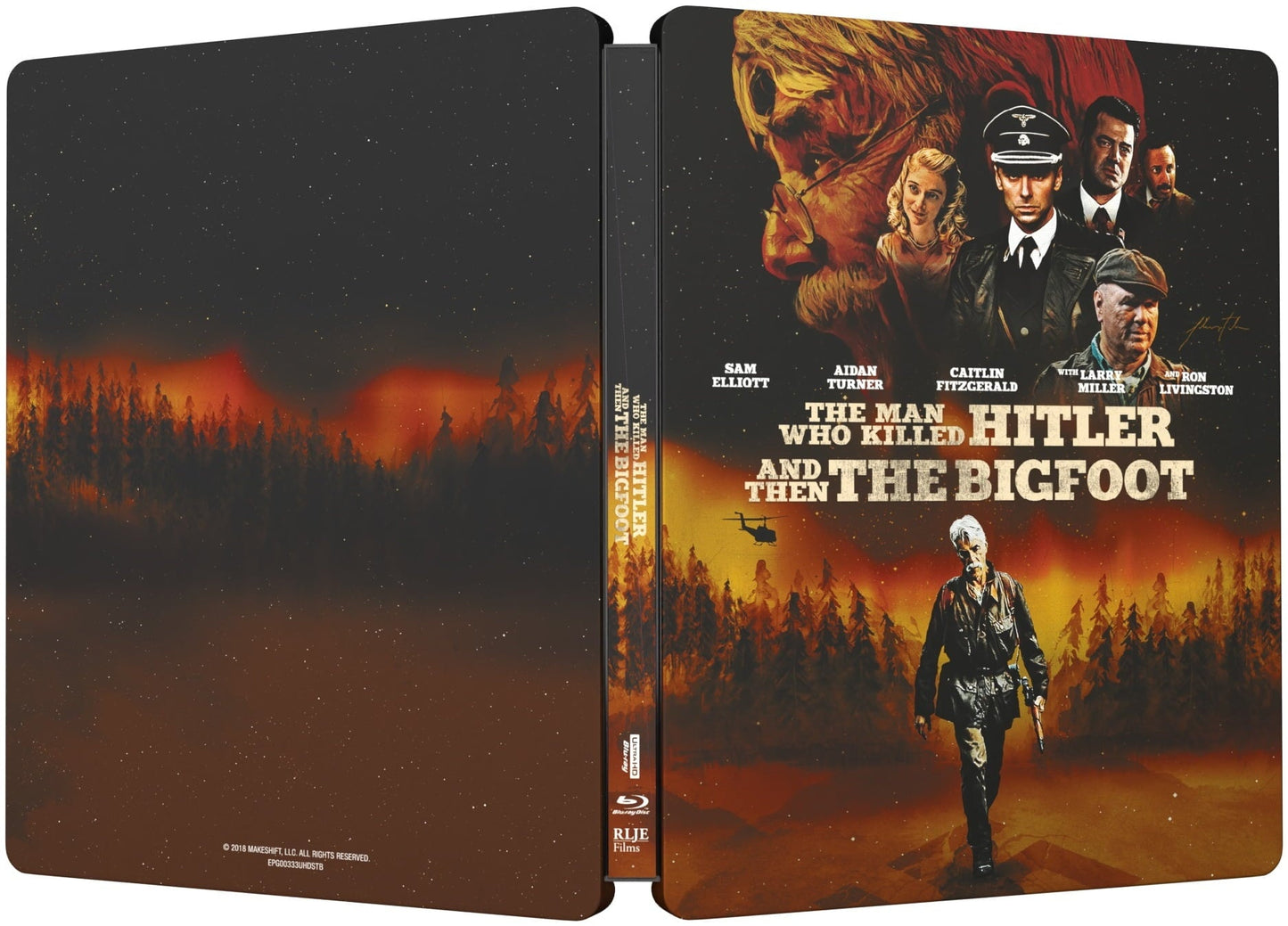 The Man Who Killed Hitler and Then the Bigfoot - Limited Edition Steelbook [4K Ultra HD + Blu-ray]