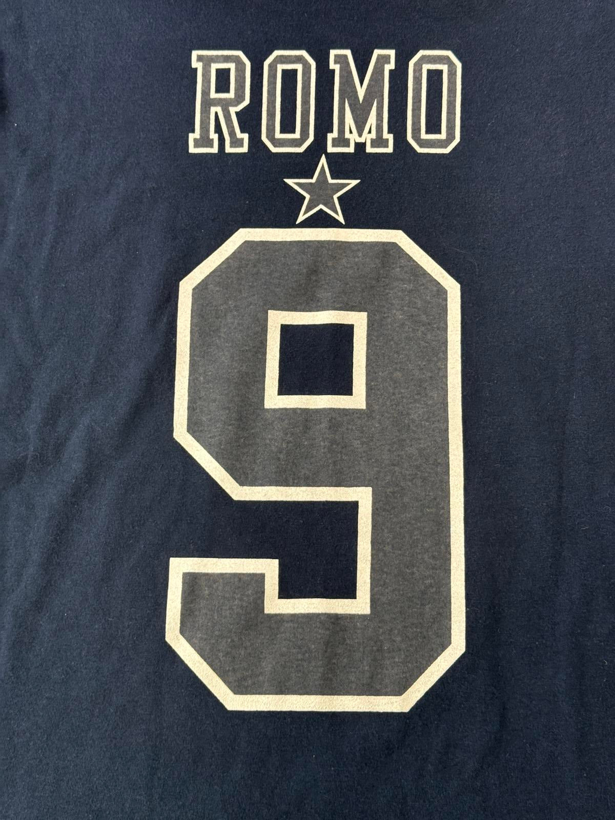 Y2K NFL Cowboys #9 Tony Romo Jersey Long Sleeve Tee L