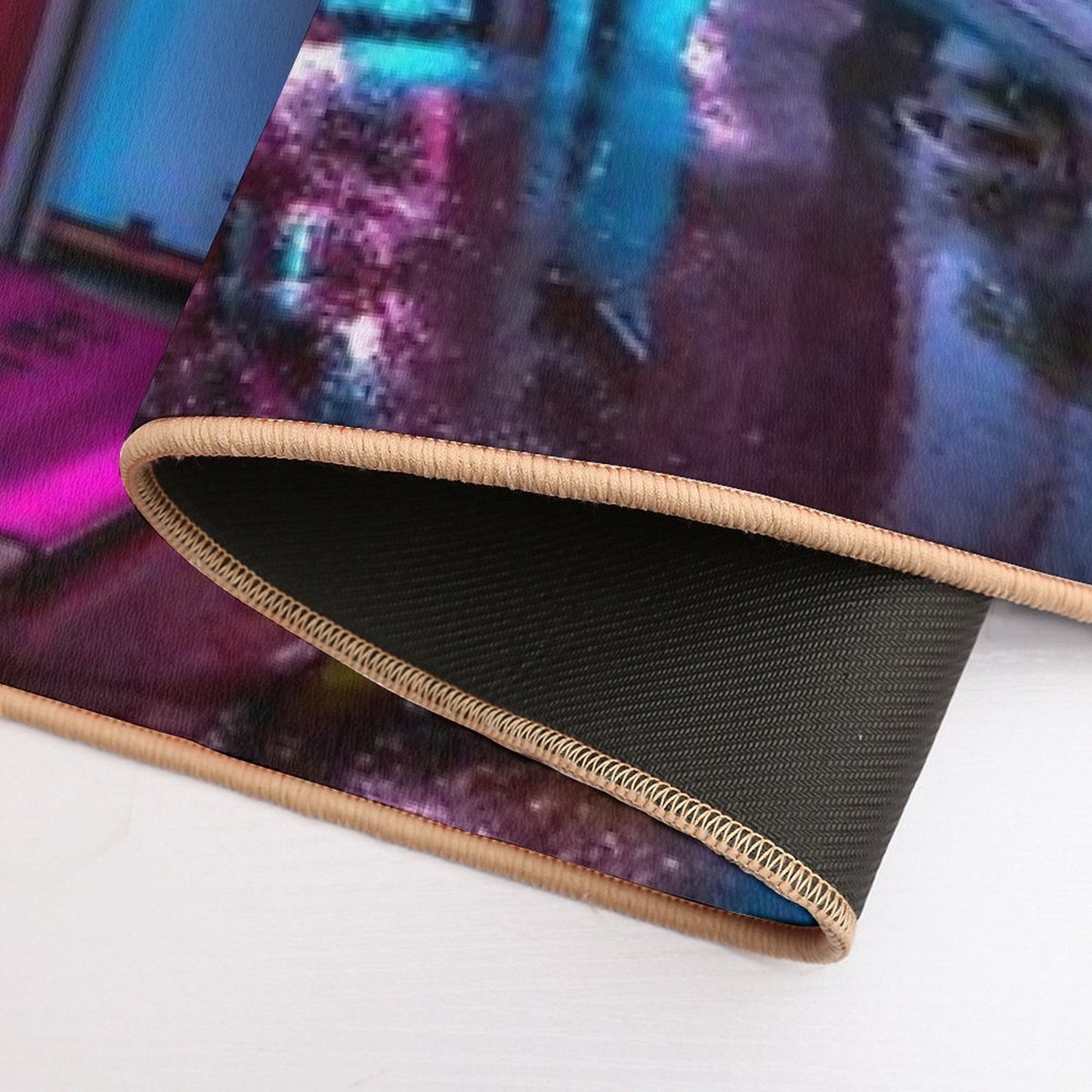 Tokyo at Night - Shimbashi  Multi-Purpose Bath Mat