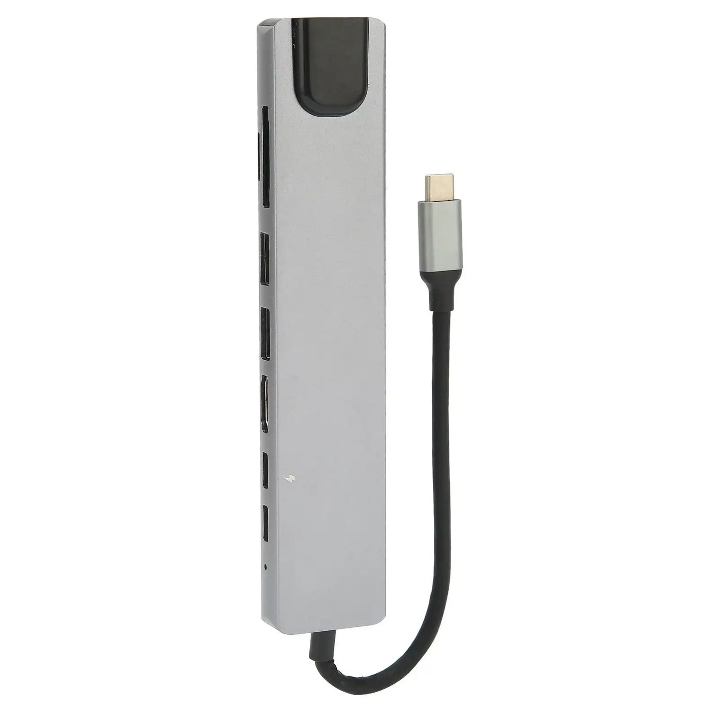 Docking Hub 8 in 1 Type‑C to High‑Definition Multimedia Interface USB PD Expansion Dock for Transfer Data