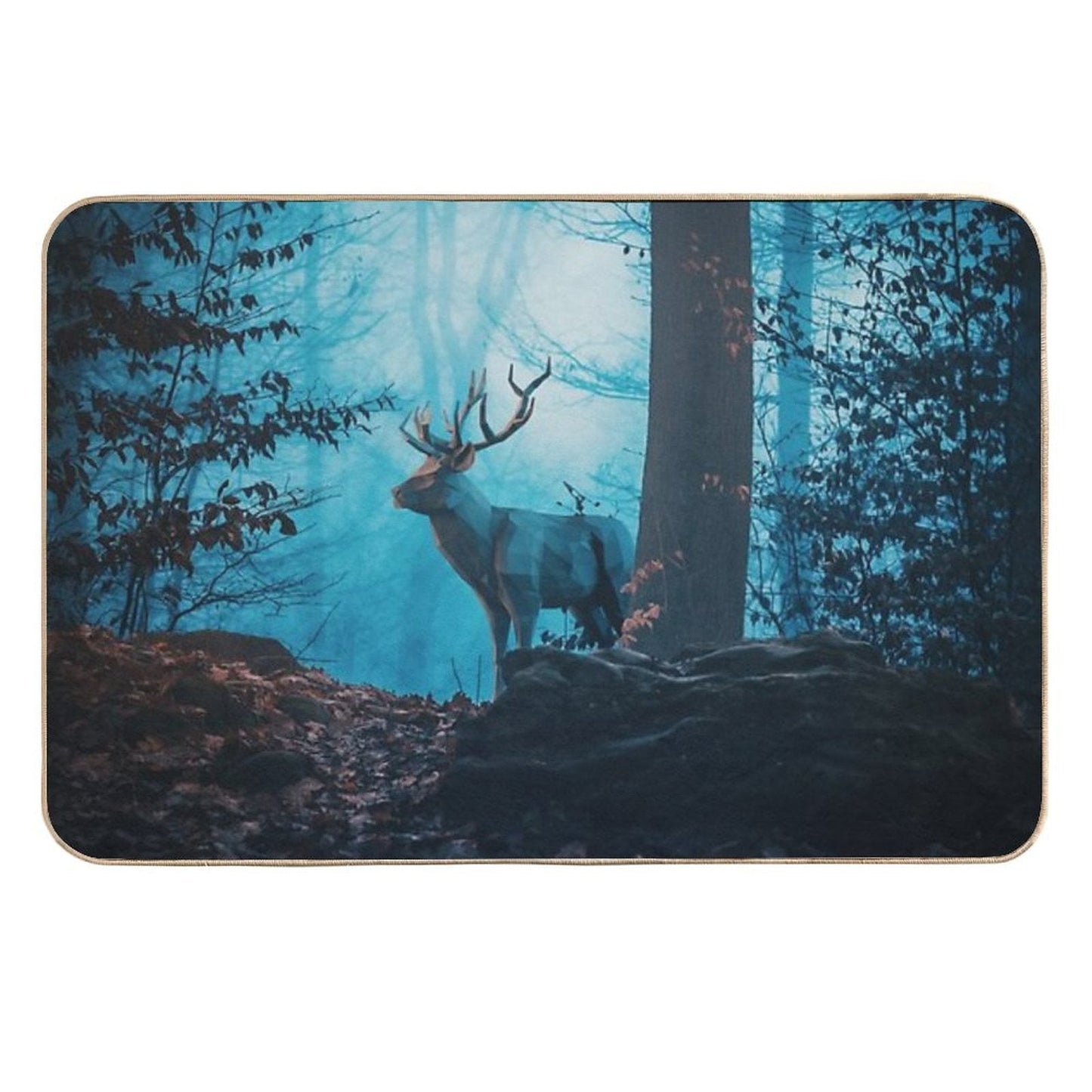 Blue Forest  Multi-Purpose Bath Mat