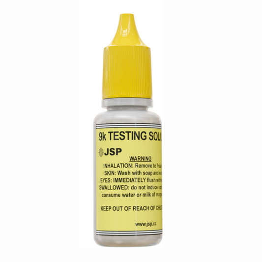 JSP 9K Testing Yellow White Gold Scrap Jewelry Test Acid Solution Tester