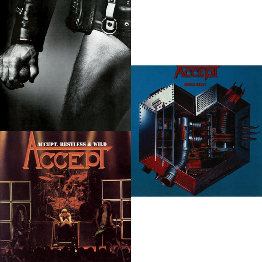 Accept - Balls To The Wall & Metal Heart & Restless & Wild - CD Bundle