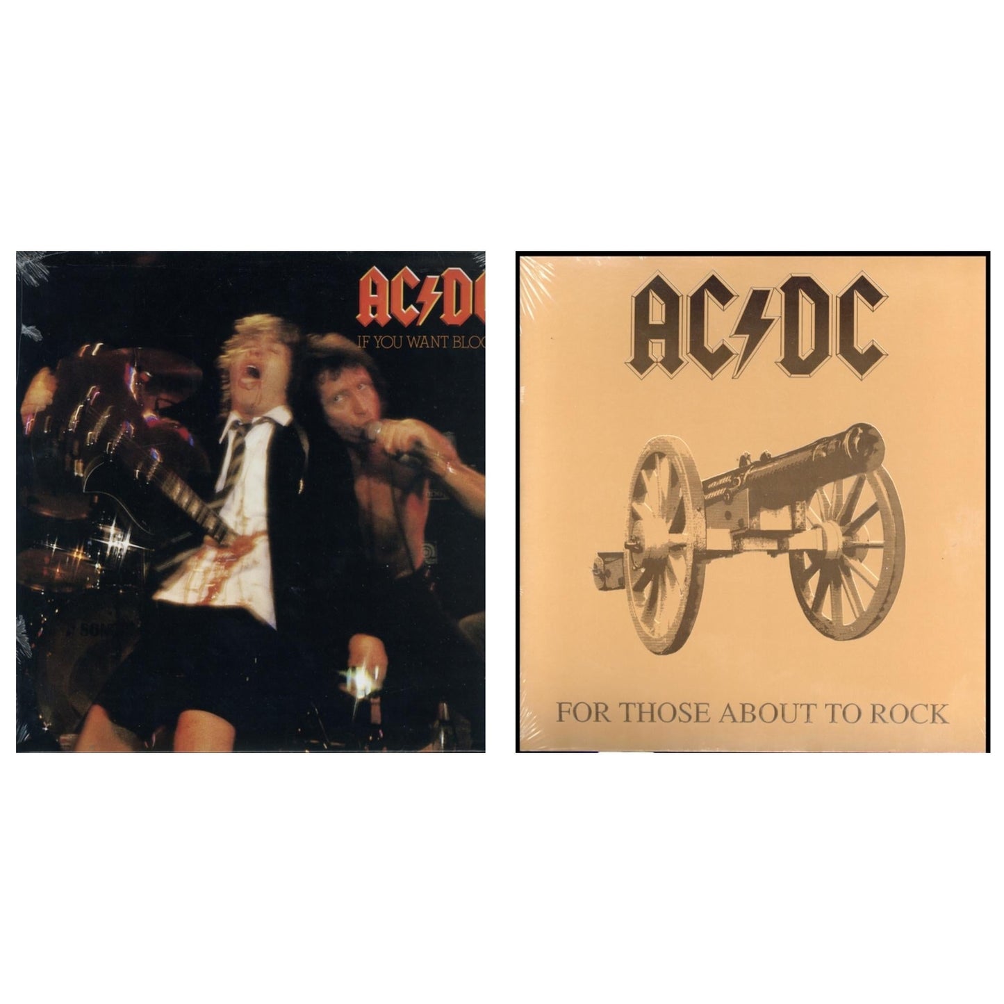 If You Want Blood You've Got It (180G) & For Those About To Rock (180G)