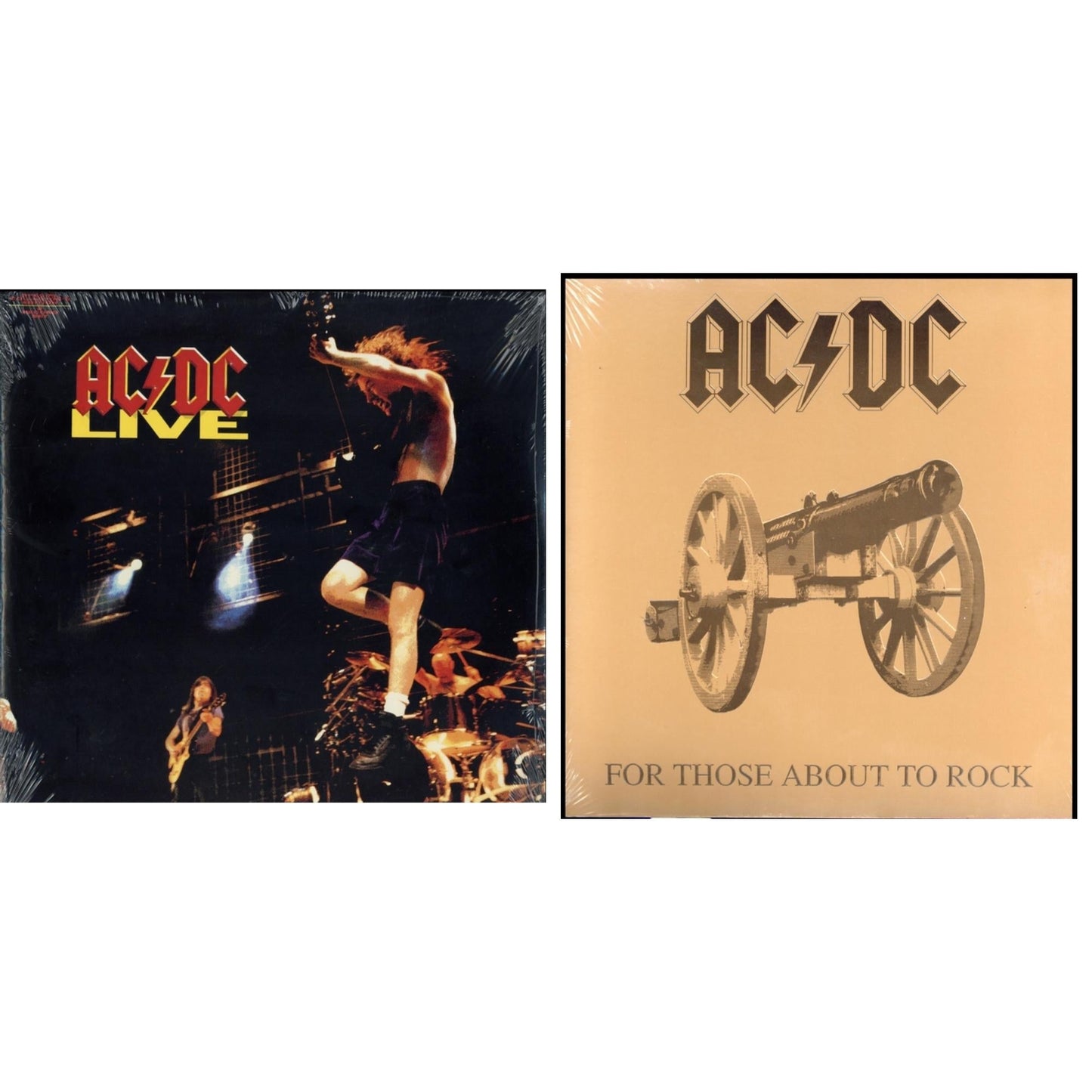 For Those About To Rock (180G) & Live (2LP/180G)