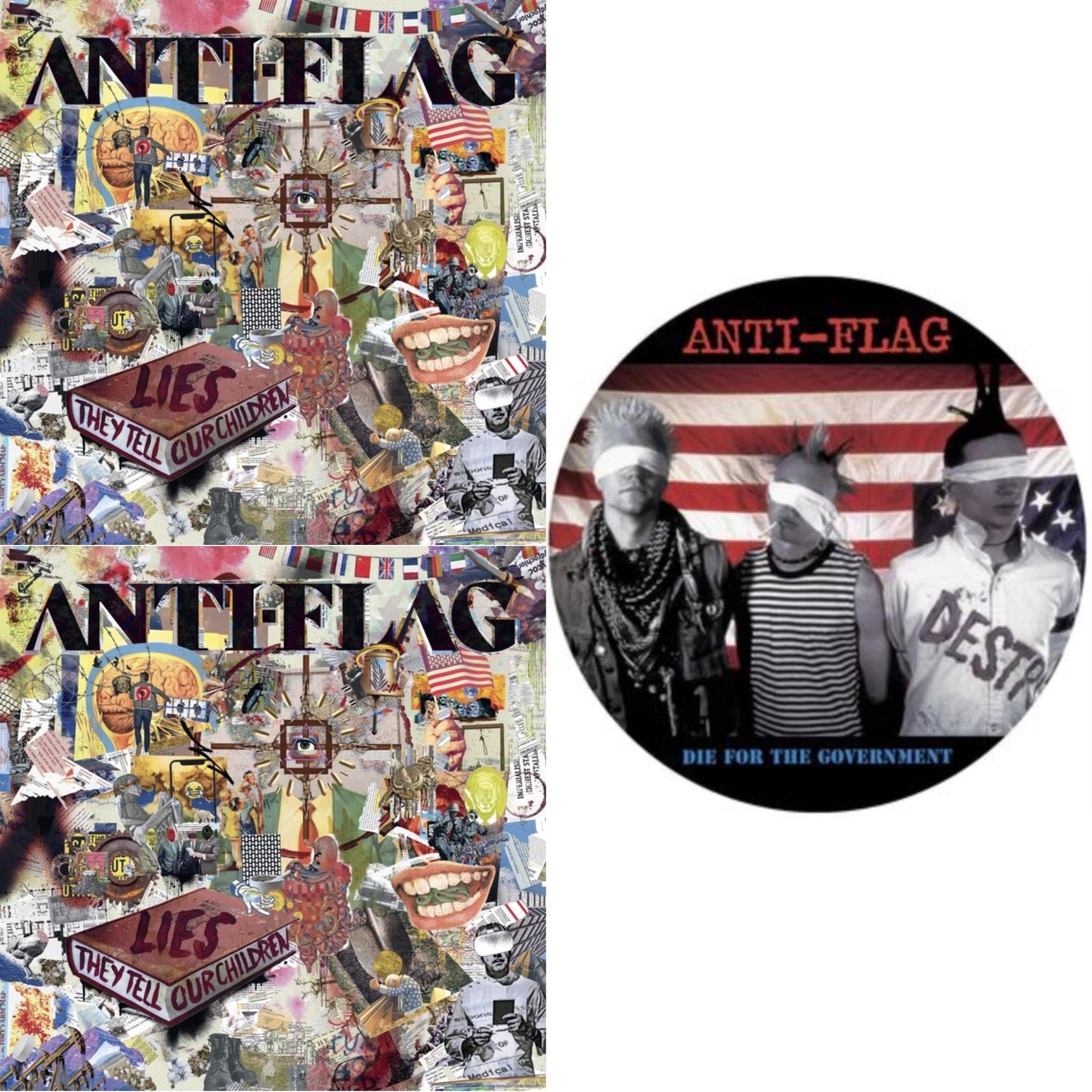 Lies They Tell Our Children & Lies They Tell Our Children (White LP Vinyl) & Die For The Government