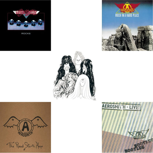 1971: The Road Starts Here & Rocks & Rock In A Hard Place & Live! Bootleg (2LP) & Draw The Line