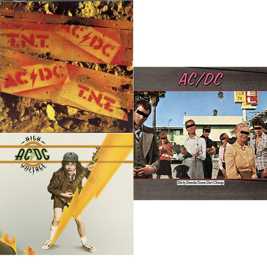 High Voltage & Dirty Deeds Done Dirt Cheap & Tnt