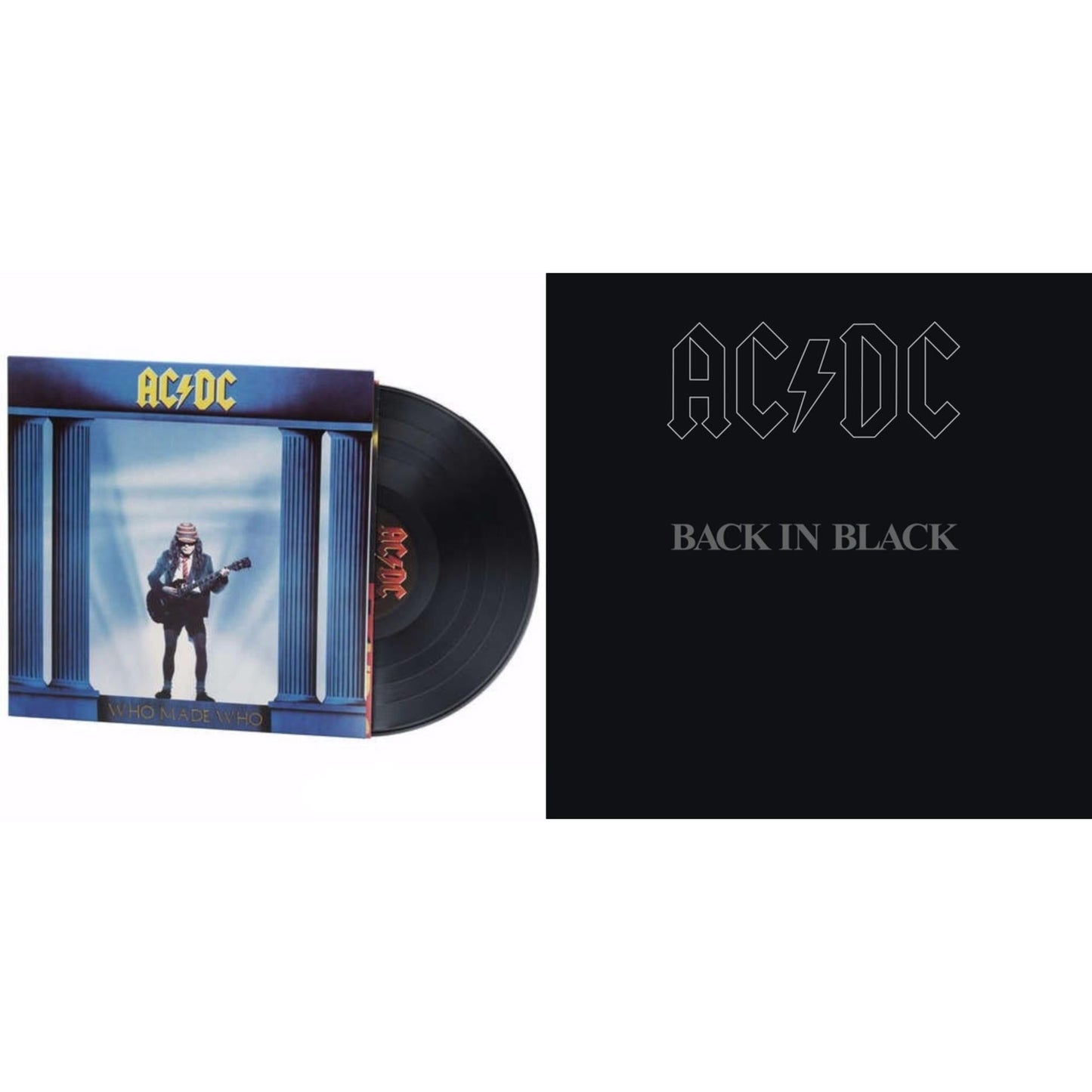 Back In Black (180G) & Who Made Who (180G)