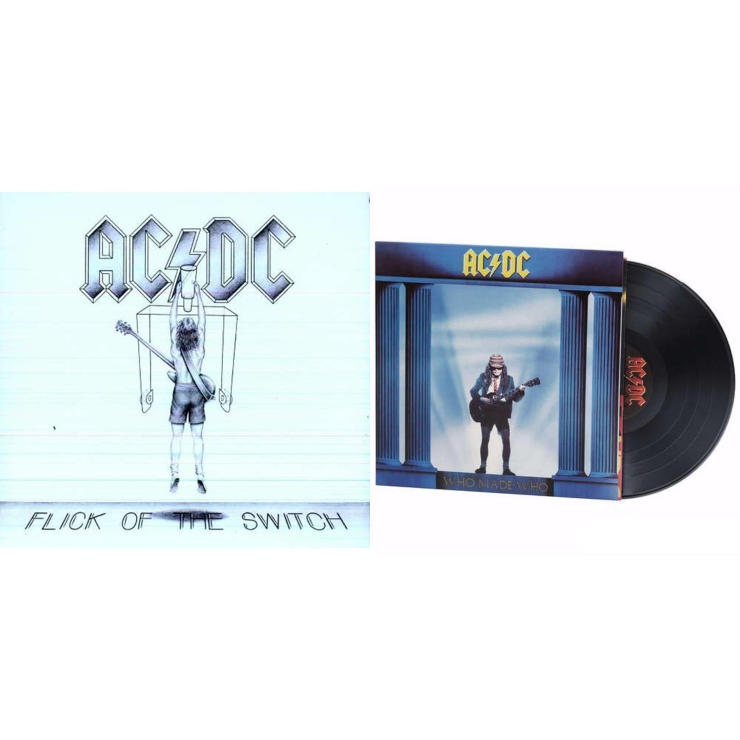 Flick Of The Switch (180G) & Who Made Who (180G)