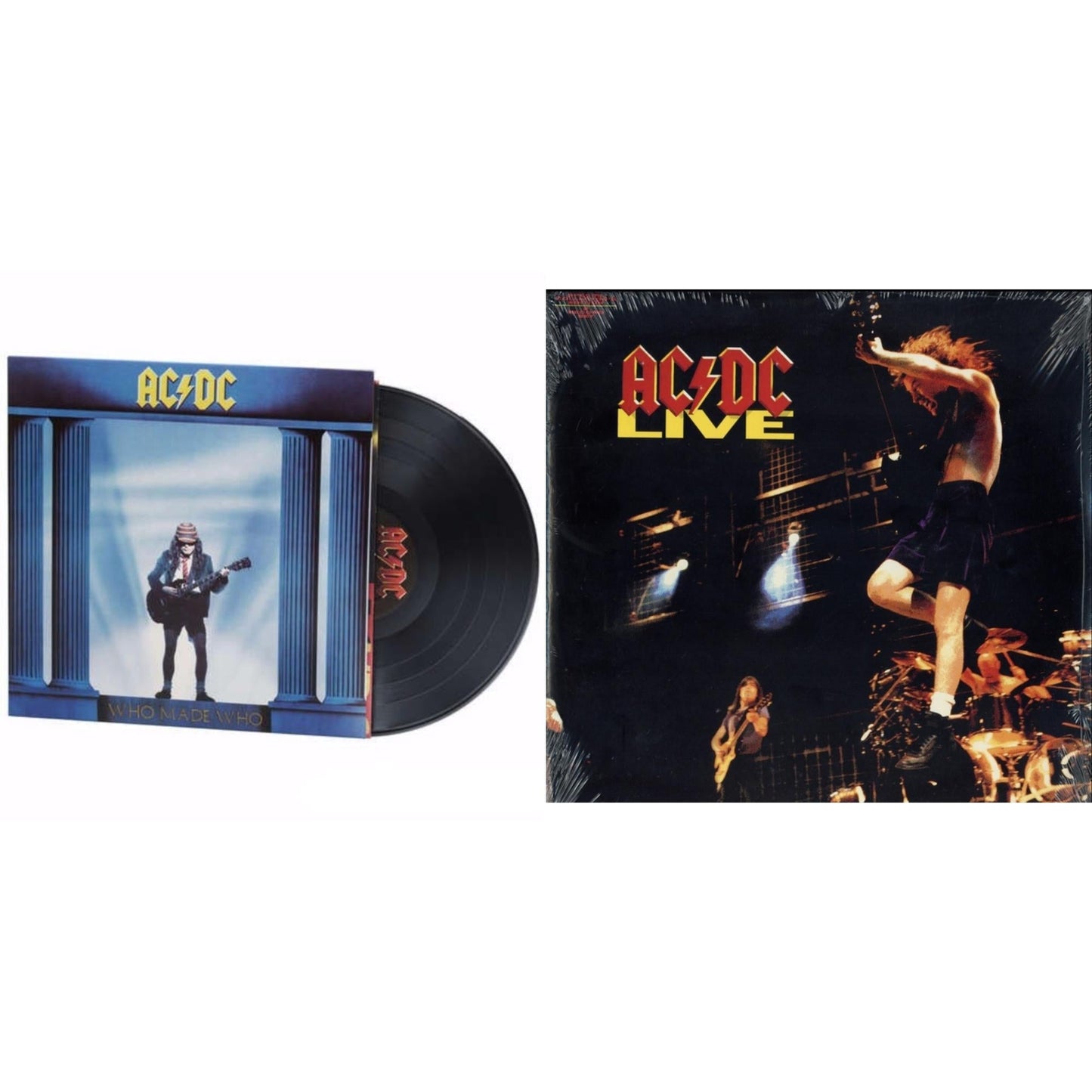 Who Made Who (180G) & Live (2LP/180G)