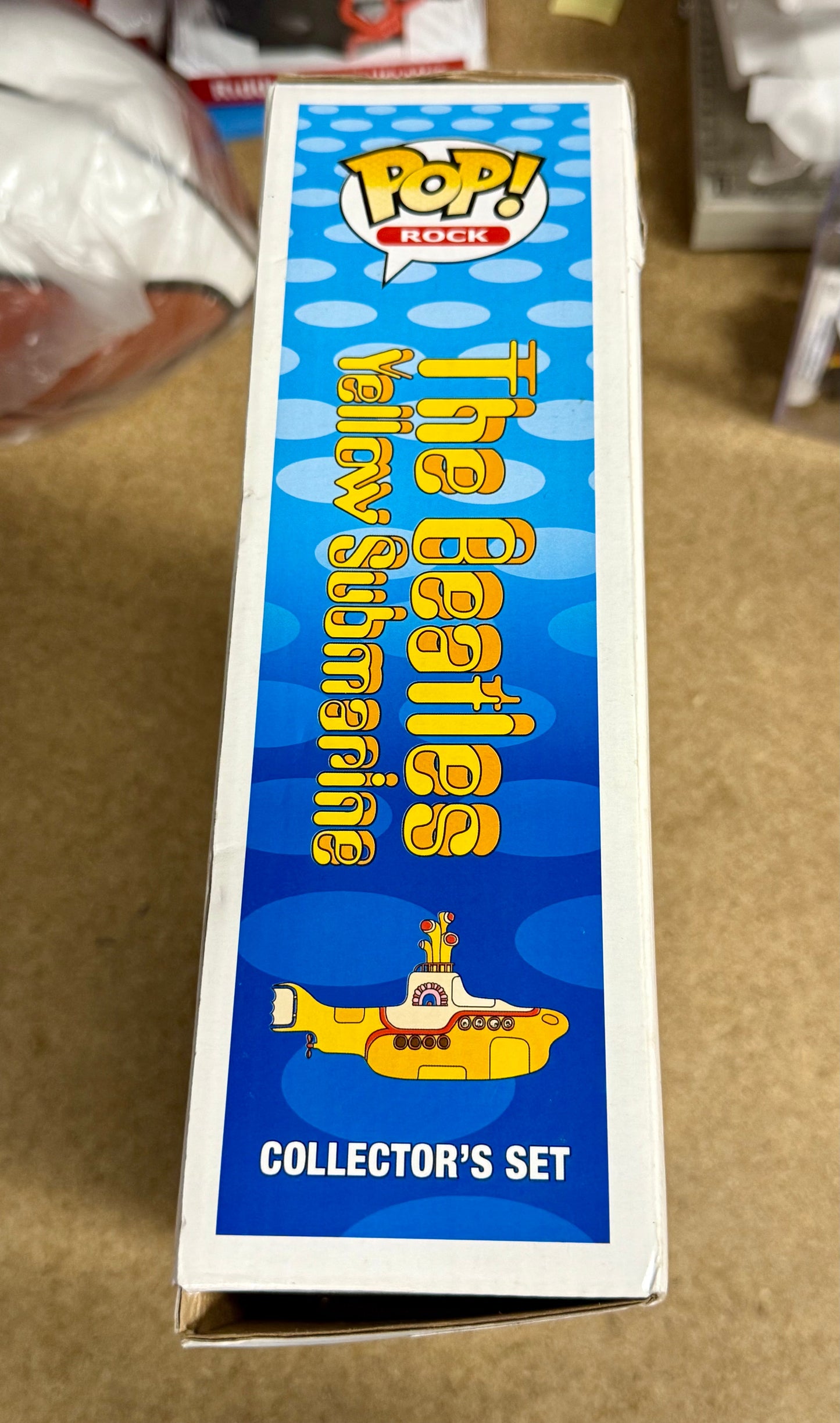 Funko Pop! Rock The Beatles Yellow Submarine Collectors Set Vaulted Grail 2012