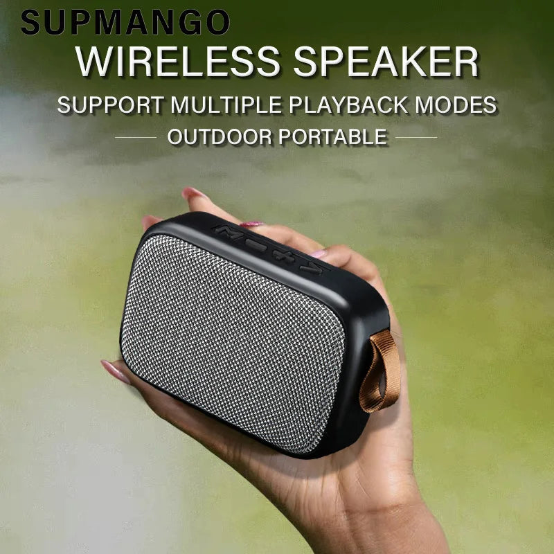 SUPMANGO Portable Outdoor Bluetooth 5.0 Speaker – Mini Wireless Loudspeaker with 3D Stereo HiFi Surround Sound for Travel & Adventure - Premium speaker from Lizard Vigilante - Just $28.88! Shop now at Lizard Vigilante