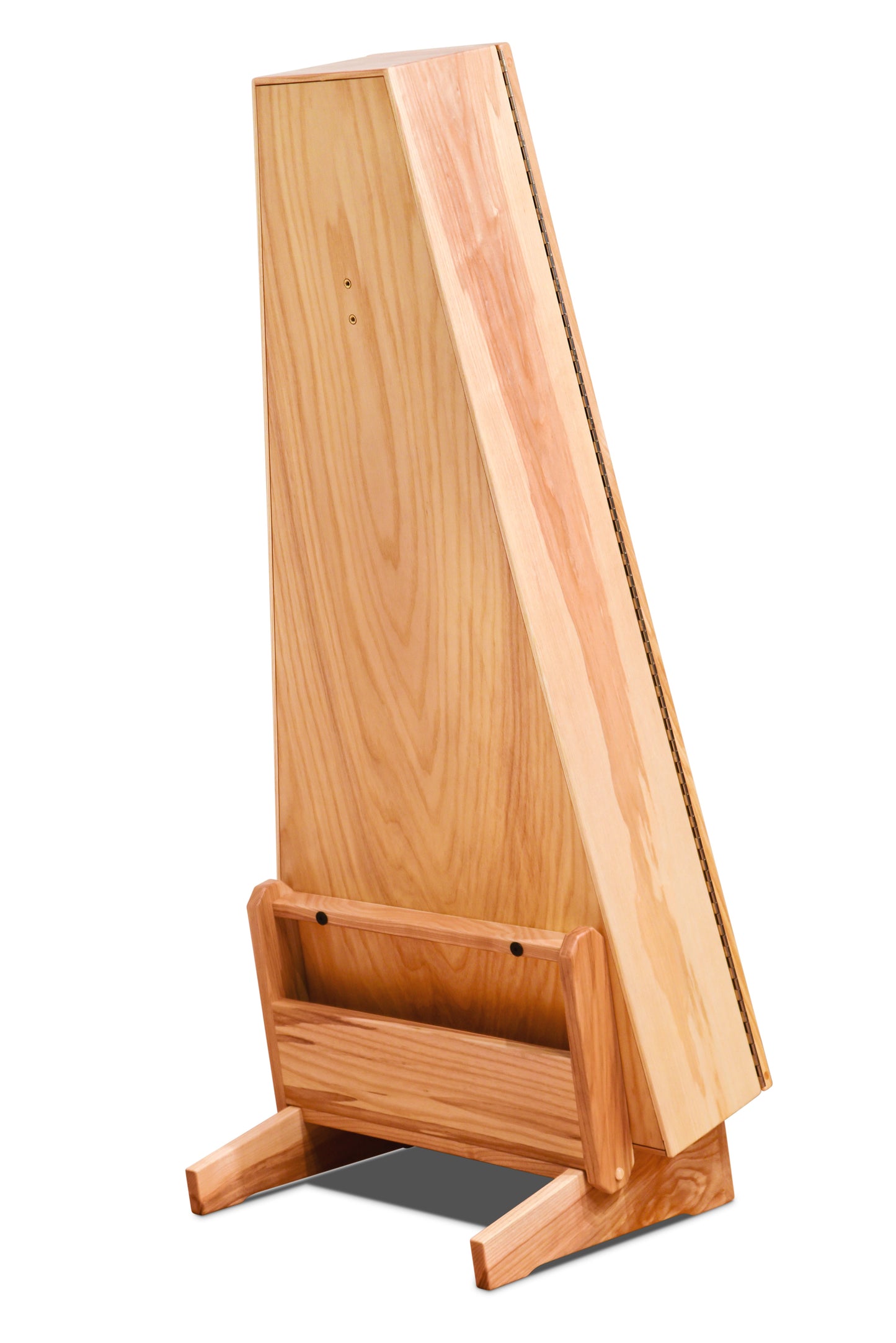 ClimaStand Triangle Humidor with Base - Northern White Ash
