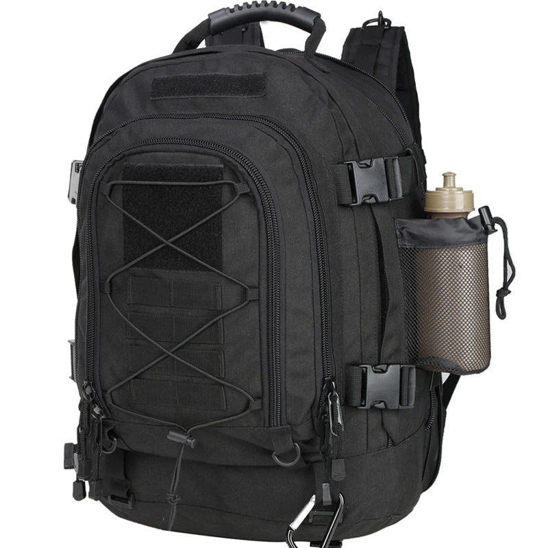 LQARMY 65L Tactical Expandable Warpack – Heavy-Duty Military Grade MOLLE Rucksack for Apocalypse-Ready Hiking, Camping, Travel & Combat - Premium bag from dsers - Just $80.99! Shop now at Lizard Vigilante