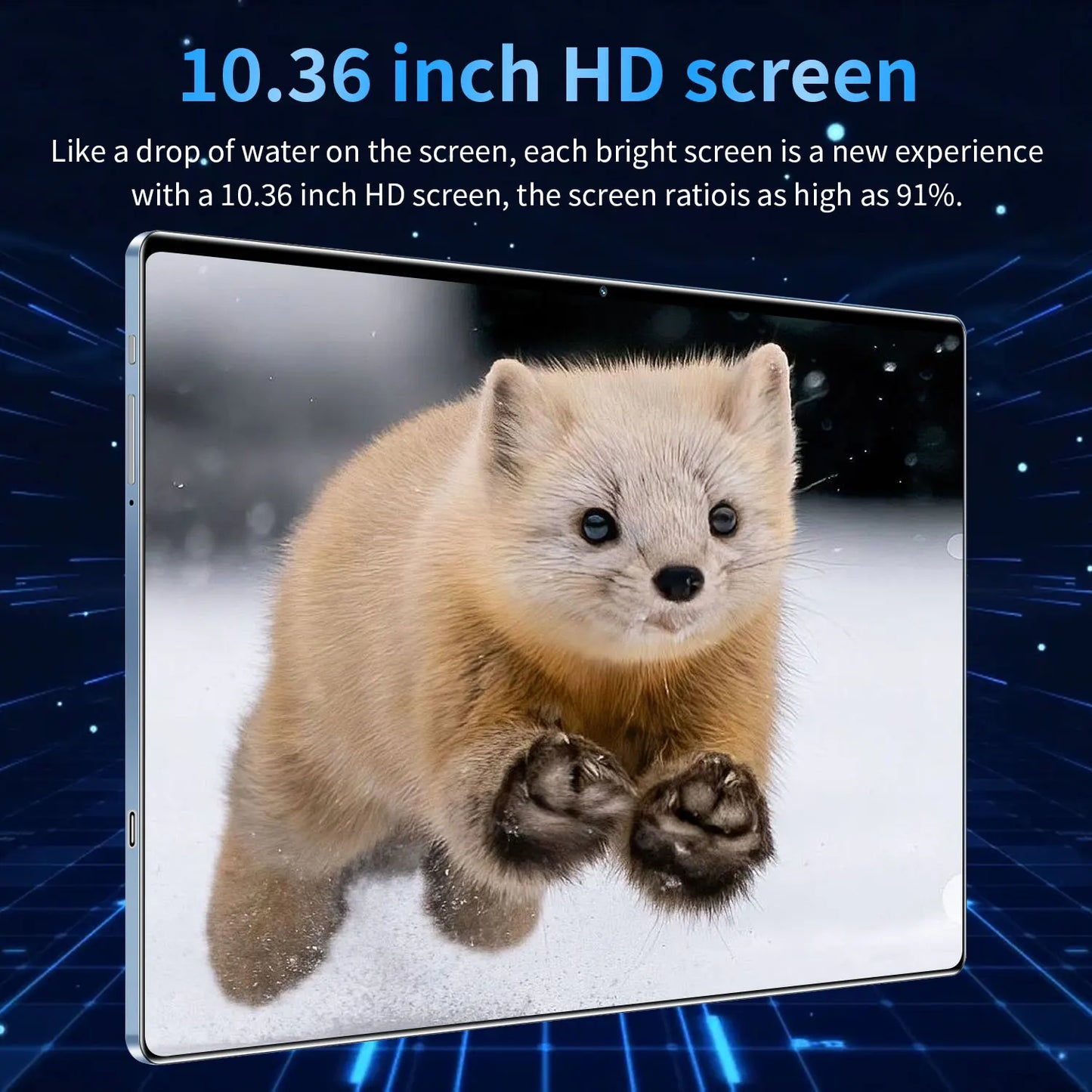 2025 New 10.36Inch Original Tablet 16GB Ram 1TB Rom Android13.0 Dual SIM 10 Core 12000mAh Bluetooth WIFI 5G Network Tablet PC