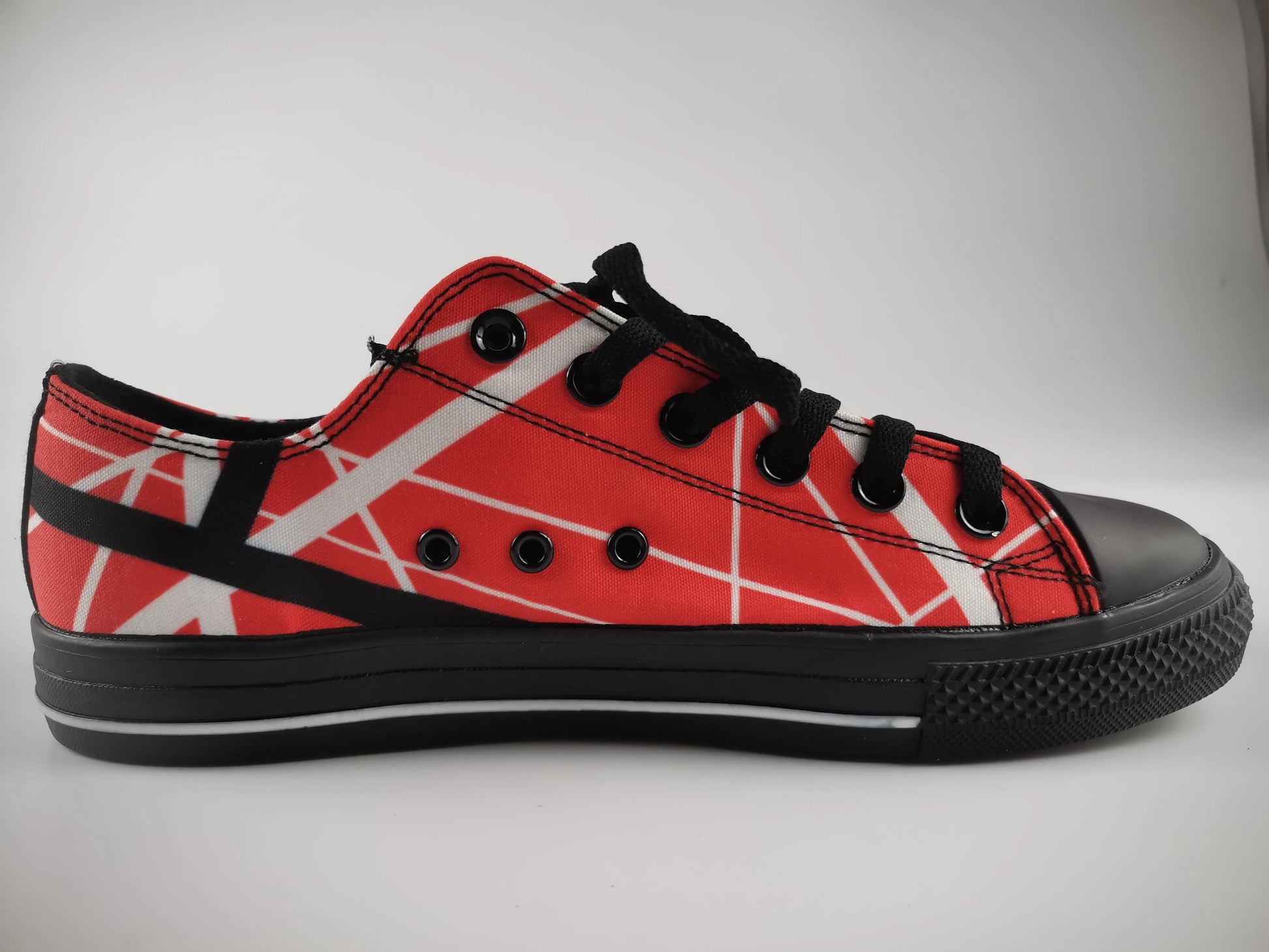 Van EVH 5150 Stripes Halen Summer Lightweight Canvas Sneakers – Breathable, Casual, Lace-Up Shoes for Men and Women - Premium sneakers from Lizard Vigilante - Just $53.88! Shop now at Lizard Vigilante