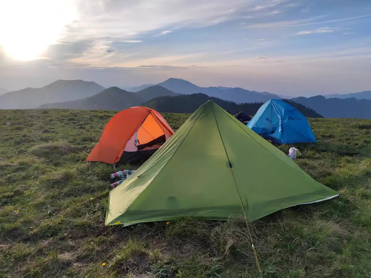 3F UL Gear Lanshan1 Ultralight Tent 3/4 Season Portable Backpacking Tent for 1p Double Layer Tent for Camping, Climbing, Hiking